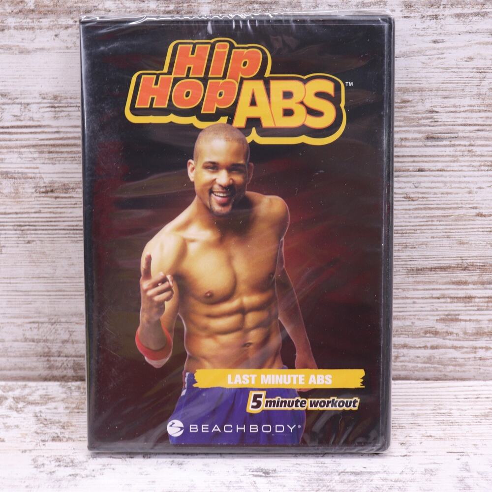 Hip Hop Abs DVD Shaun T Last Minute ABS 5 Minute Workout Fitness